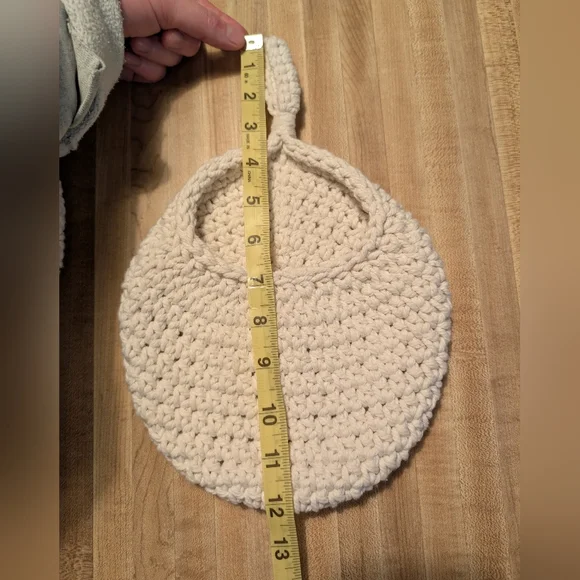 Crochet Hanging Basket Set of 3 - Picture 12 of 15